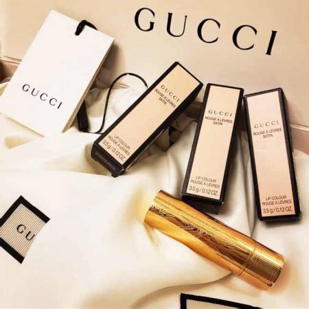 cách nhận biết son gucci thật|son gucci chính hãng.